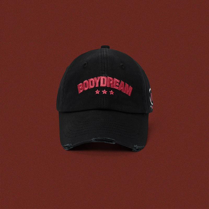 【复古回潮】BODYDREAM新款水洗做旧磨破帽子男女同款经典棒球帽