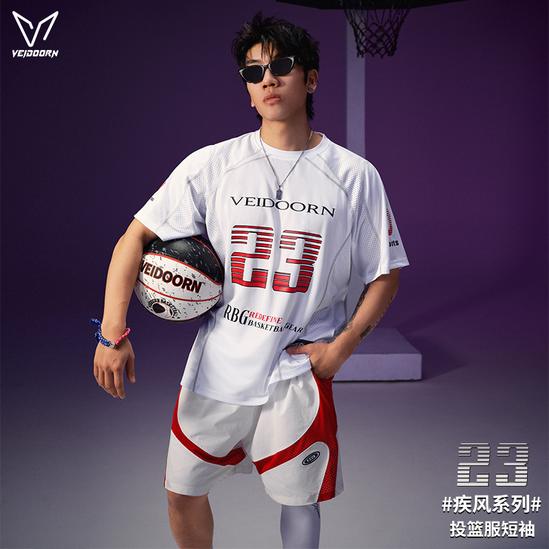 维动疾风短袖投篮服T恤男夏