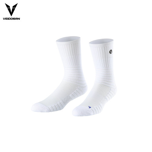 维动实战专业篮球袜子毛巾底高筒