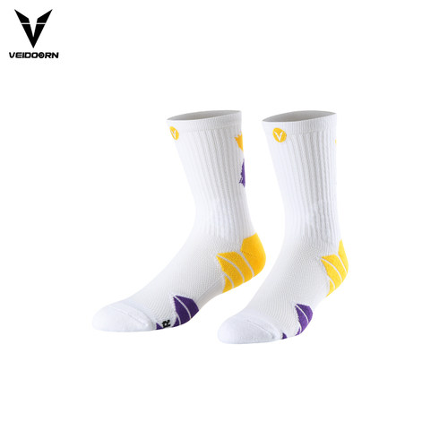 维动实战专业篮球袜子毛巾底高筒