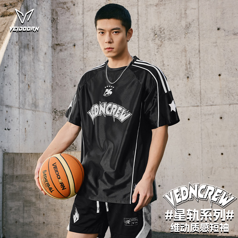 维动星轨短袖投篮服T恤男夏