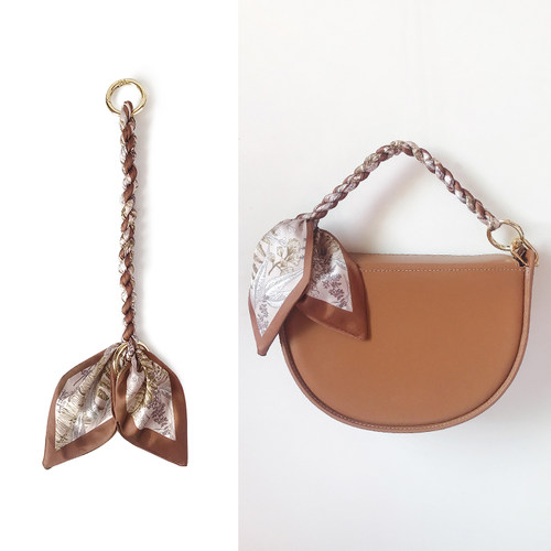 改造包带丝巾编织diy延长替换