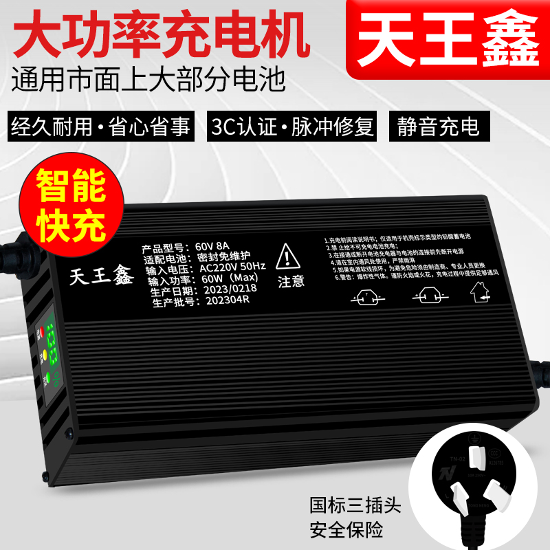 天王鑫大功率电池专用充电器