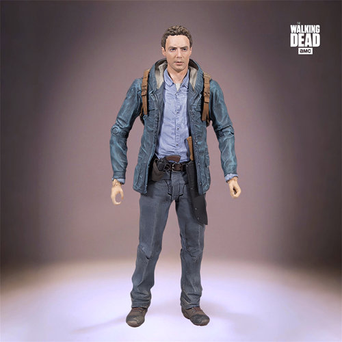 行尸走肉5寸10代亚伦可动手办