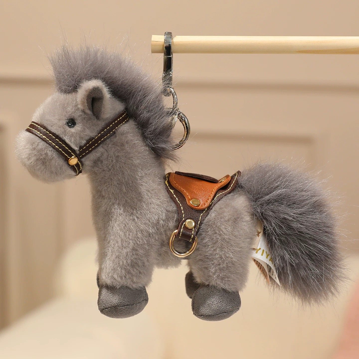 2026马年吉祥物公仔毛绒玩具小马挂件玩偶布娃娃白马儿童生日礼物