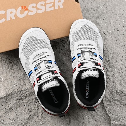 出口外贸单4E宽楦赤足越野跑鞋零落差轻便透气抓地户外男女徒步鞋