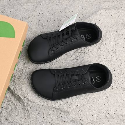 出欧洲4E宽楦平底赤足鞋轻便防滑户外越野跑鞋健身力量训练运动鞋