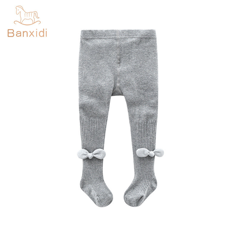 班喜迪婴儿袜子春装女宝宝连裤袜小童公主打底裤袜儿童袜子春秋款