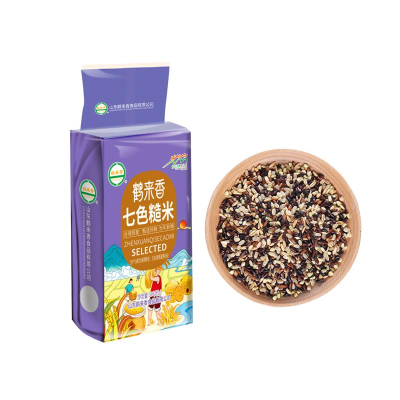 七色糙米500g七种杂粮粗粮杂粮饭谷物混合杂粮黑米燕麦米
