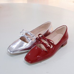 HARSON哈森女鞋 HS256001 2025年春款搭扣单鞋 商场新品