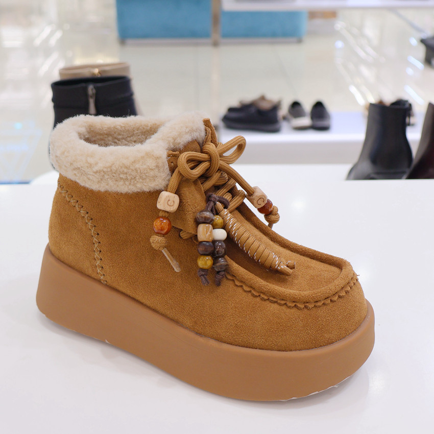 卡迪娜女鞋 KA252702 2025年冬靴平底休闲靴 商场专柜同款,女鞋,时装靴,淘宝优惠券,粉丝福利购,淘宝优惠卷