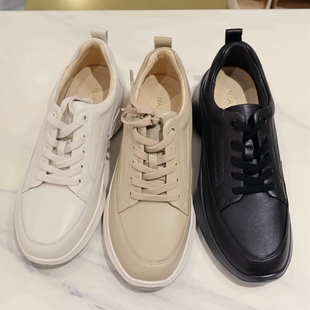HARSON哈森女鞋 HCA256102 2025年秋款系带运动鞋 商场新品