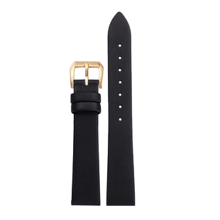 绢丝表带女真皮表链适用于卡西欧天梭1853浪琴欧米茄蝶飞女表带16