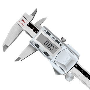 圣牌 IP67防水数显卡尺0-150-200-300mm电子数显游标卡尺防油工业