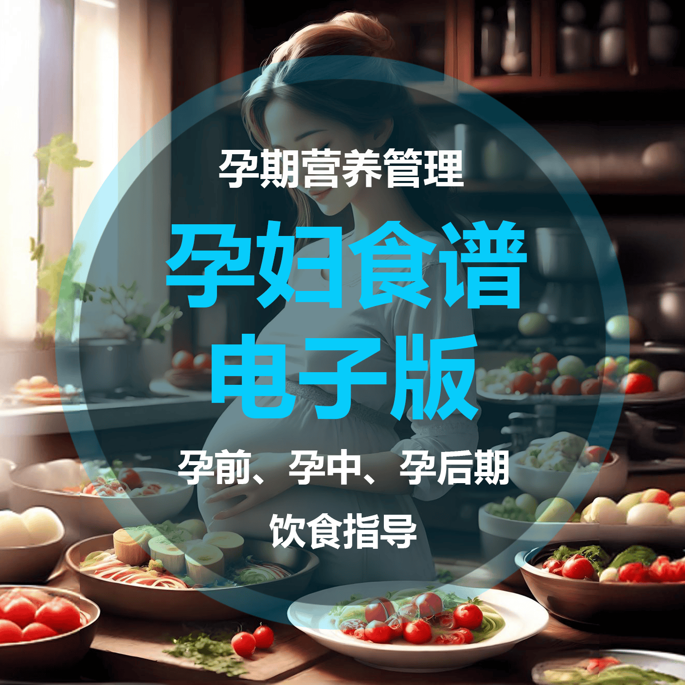 孕妇食谱电子版孕期营养餐菜谱大全备孕怀孕期月子餐产后恢复教程