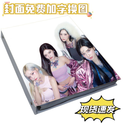 apspa卡册追星大容量九宫格a4明信片3寸小卡片收纳册ins高颜值diy