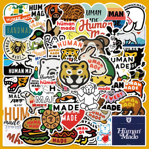 50张日本潮牌humanmade贴纸贴画
