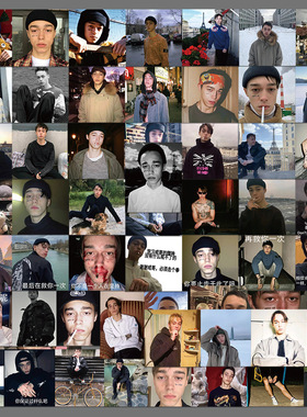 56张戒哥贴纸Sasha Trautvein励志笔记本电脑手账本iPad装饰贴画