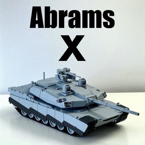 成品1/35艾布拉姆斯X主战坦克美国军事收藏品战车模型玩具礼物
