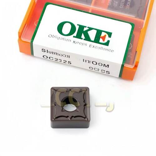 株洲OKE 四方外圆数控车刀片SNMG150612-OPM OC2125 加工钢件正品