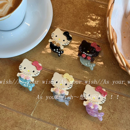 超萌小众设计感可爱少女发饰