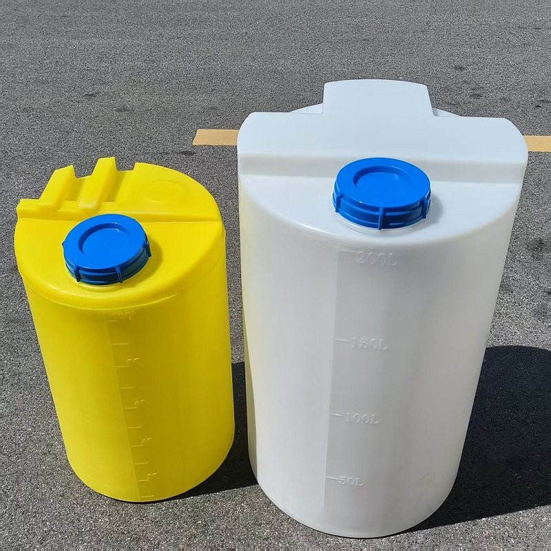 立式搅拌PE投加药桶纯净盛水容器