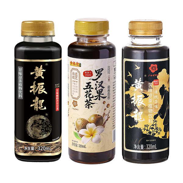 黄振龙凉茶无糖系列甘味苦味癍痧凉茶罗汉果茶组合熬夜烧烤聚会