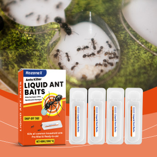 Liquid ant bait, home and outdoor ant repellent bait, window