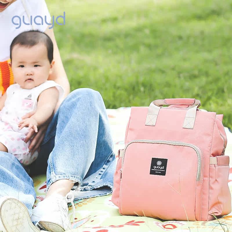 【瑕疵亏本清仓处理不退不换】多功能妈咪包母婴包防水手提双肩