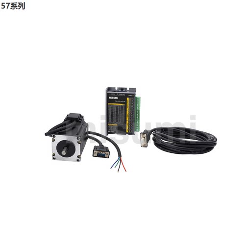 E-57ESTM02+EDR57A+5米思米MISUMI闭环步进电机E-57ESTM01+3