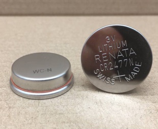 现货纽扣电池 3V CR2477电池 台阶T型 瑞士RENATA CR2477N