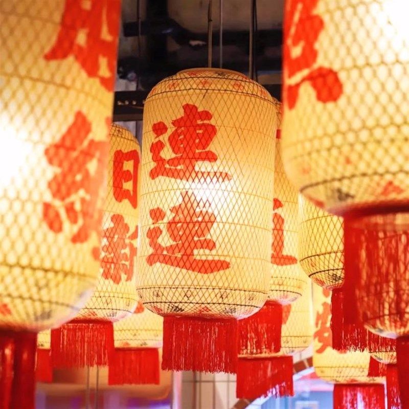 精选竹编油纸灯笼复古风市井火锅店港F式茶餐厅网红装饰潮汕油纸,节庆用品/礼品,灯笼,淘宝优惠券,粉丝福利购,淘宝优惠卷