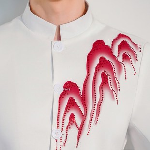 新选元旦男女款合唱团演出u服新款中山装诗歌朗诵表演服成人主持