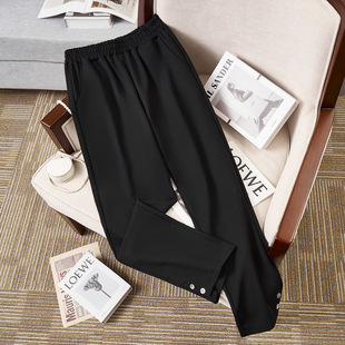 子胖MM大码 春秋新款 裤 高腰女260超大码 250特肥特大300斤 韩版