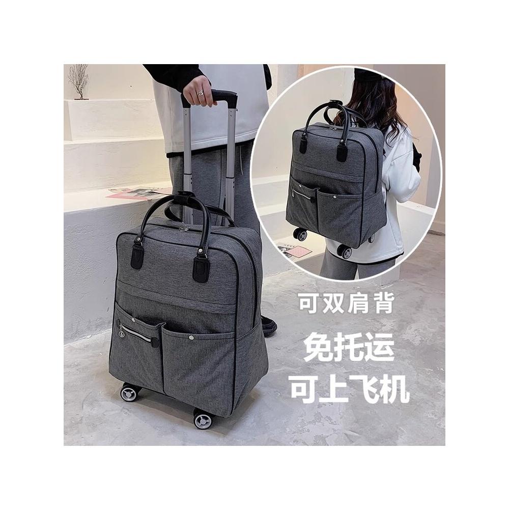 手拉背囊万向轮拉杆可背拉旅游图片