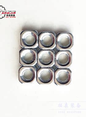 GB/T39-1988镀锌四方螺母方块母M3 4 5 6 8 10 12 14 16 18 20 22