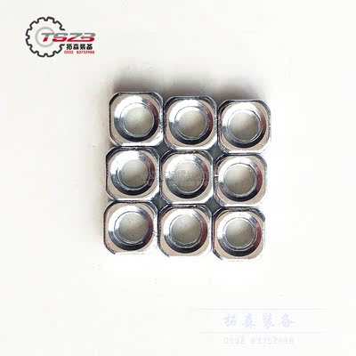 GB/T39-1988镀锌四方螺母方块母M3 4 5 6 8 10 12 14 16 18 20 22