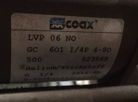 供应COAX LVP06 NO GC 601 1/4P 523569coax lvp电磁阀气动液压