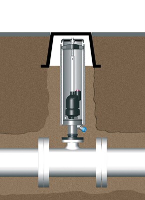 供应以色列艾瑞ARID090P地埋式组合式空气阀海水复合型12寸S052