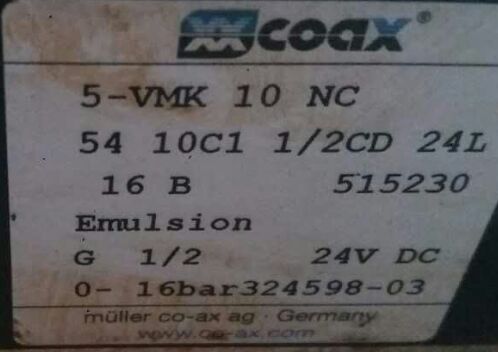 供应：德国COAX电磁阀，COAX气动阀，COAX同轴阀；原装进口，品质保证！