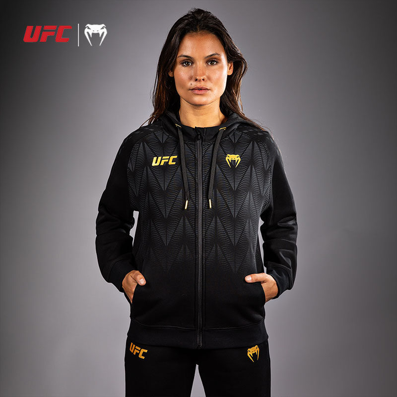 VENUM 毒液 UFC5.0经典复刻 女外套卫衣运动连帽健身训练跑步休闲