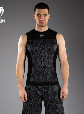 VENUM毒液 G-Fit Scales男无袖紧身背心运动跑步训练健身衣工字款