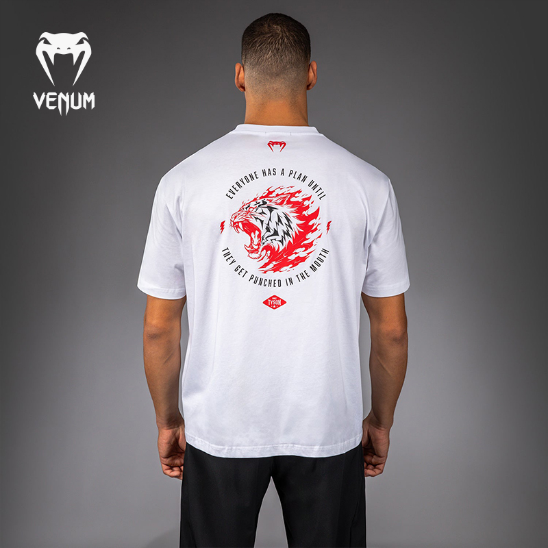 VENUM毒液迈克泰森Tiger圆领短袖T恤运动健身跑步训练休闲百搭