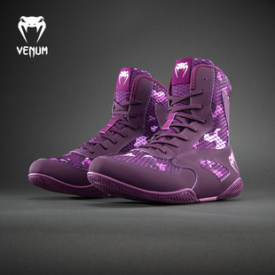 VENUM毒液Iris拳击鞋男女高帮摔跤散打鞋子训练鞋搏击鞋