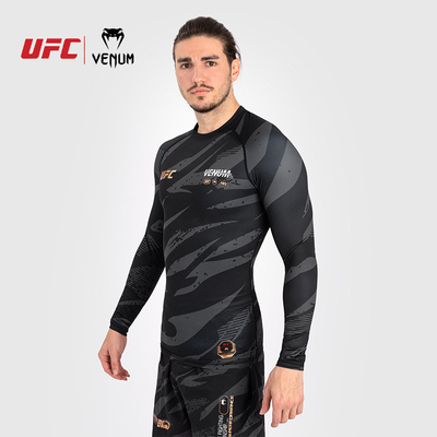 VENUM 毒液 UFC格斗周3.5 男紧身衣运动长袖拳击健身训练跑步上衣