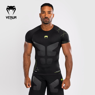 VENUM毒液 紧身衣运动拳击健身训练跑步 VTC4.0训练营男短袖