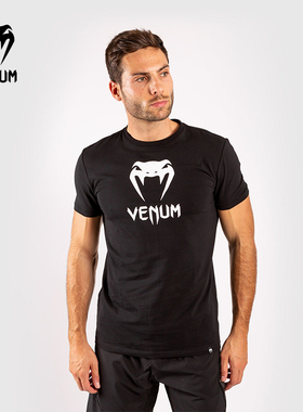 VENUM 毒液CLASSIC 男款夏季运动背心训练T恤健身跑步圆领短袖