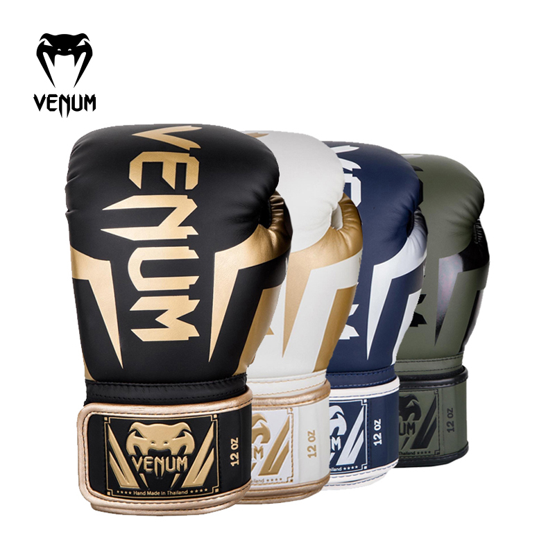 VENUM 毒液新款精英拳击手套成人泰拳散打训练打沙袋搏击拳套