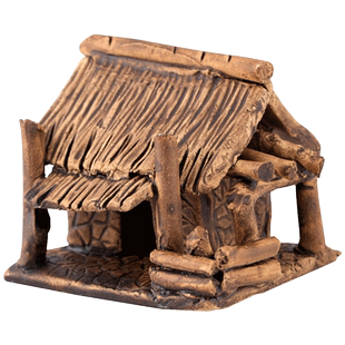 假山盆景小房子房屋摆件配件装饰工艺品茅屋水屋草屋吸水石微景观