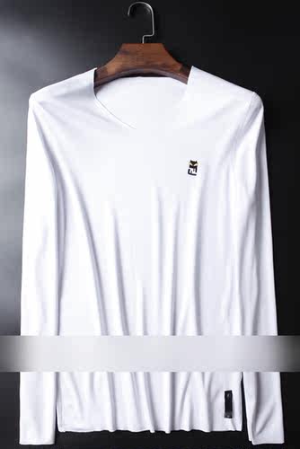 男士长袖T恤RX640  白2XL